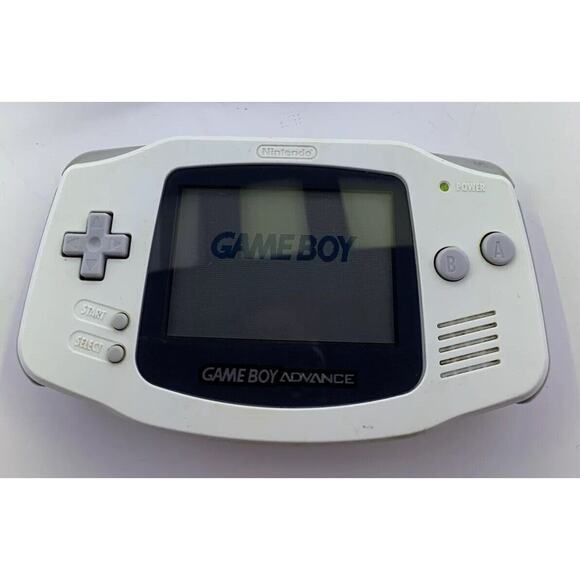 Nintendo Game Boy Advance Console White & 3 Games Tested New Screen Lense - Picture 6 of 6